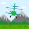 PixFly is arcade game involving the maintenance of an airplane flying at an appropriate height, so that it fits on to incoming between the pipes