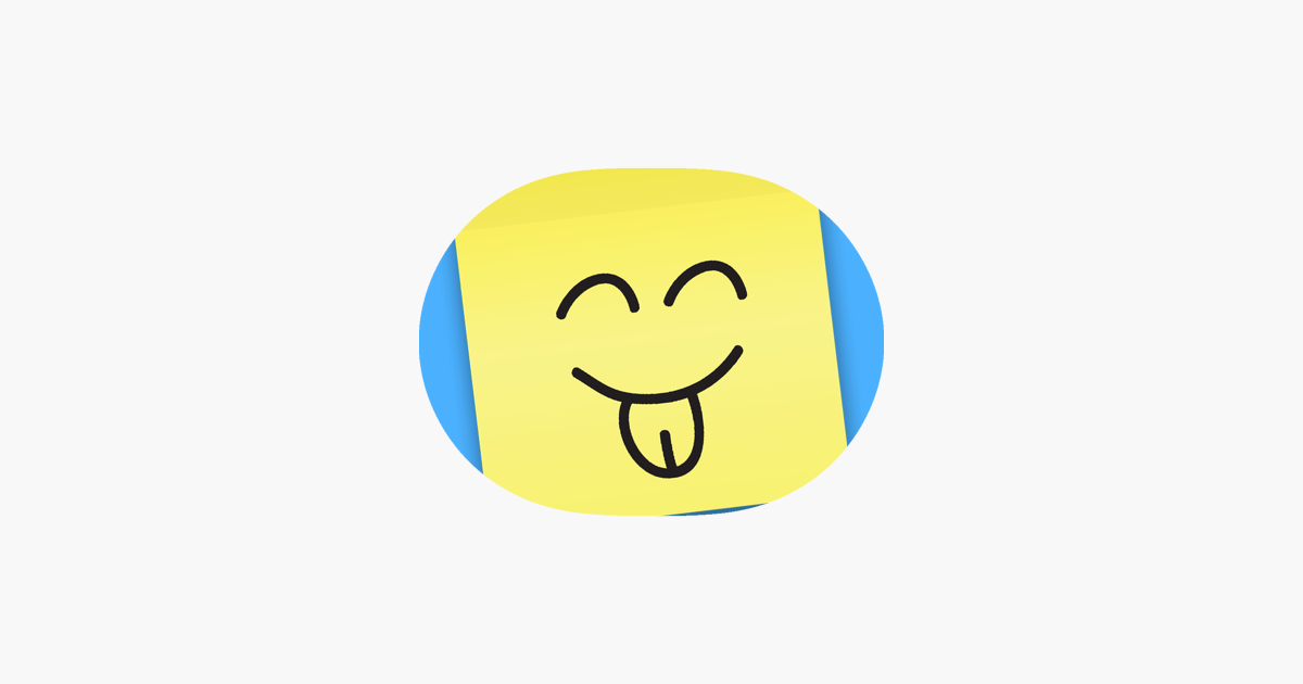 Sticky Note Emojis on the App Store