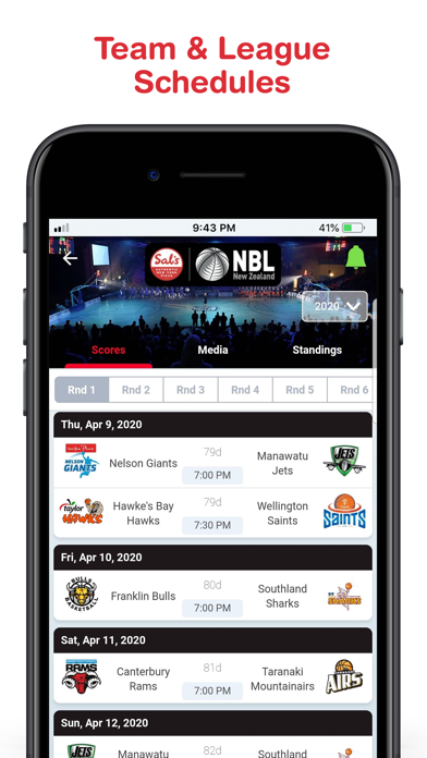 Screenshot #3 pour Tribe: Live Sports Scores