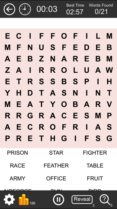 Word Search Pro words finder Puzzleのおすすめ画像5