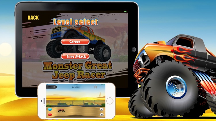 Monster Great Jeep Racer - Racing Mania