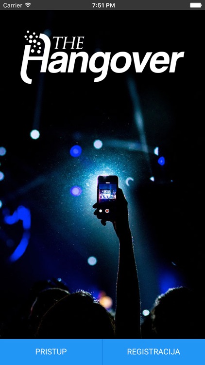 Hangover - Event booking