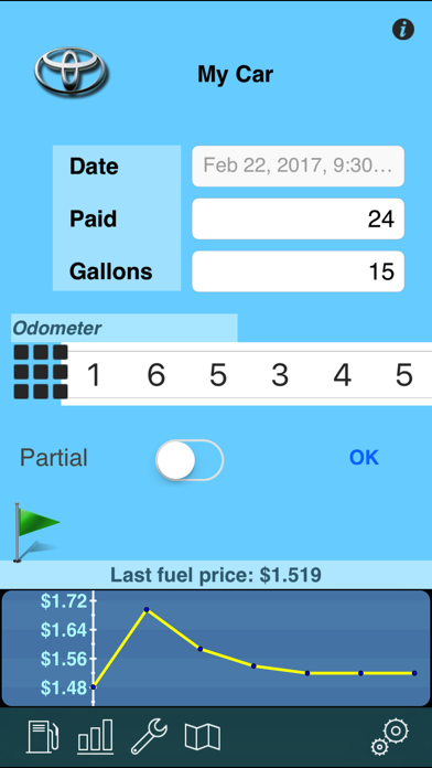 myFuelLog: Car Maintenanceのおすすめ画像1