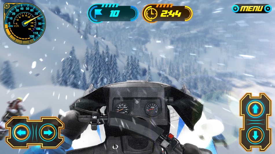 #3. Drive Snowmobile Simulator (iOS) 由: Alina Sapolgina