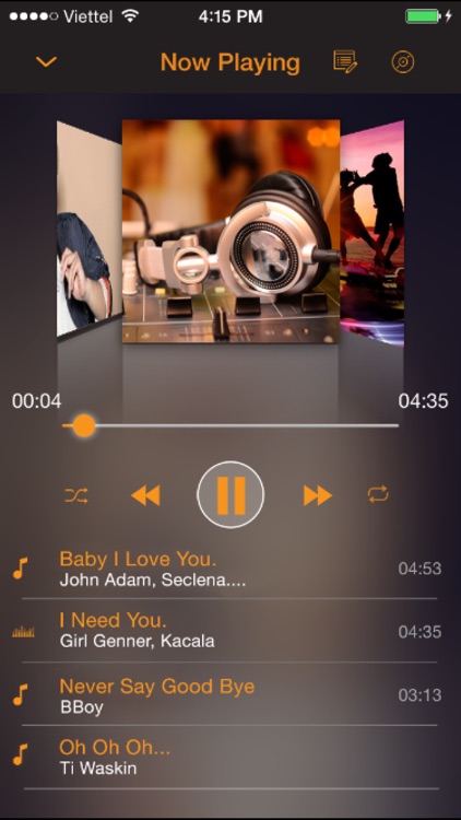 music player, video player