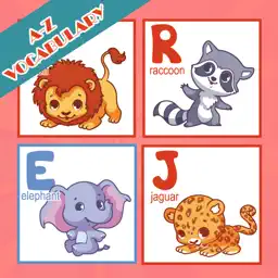 Animals A-Z Good Vocabulary Words For Kindergarten app icon