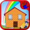 Kids Home Coloring Version