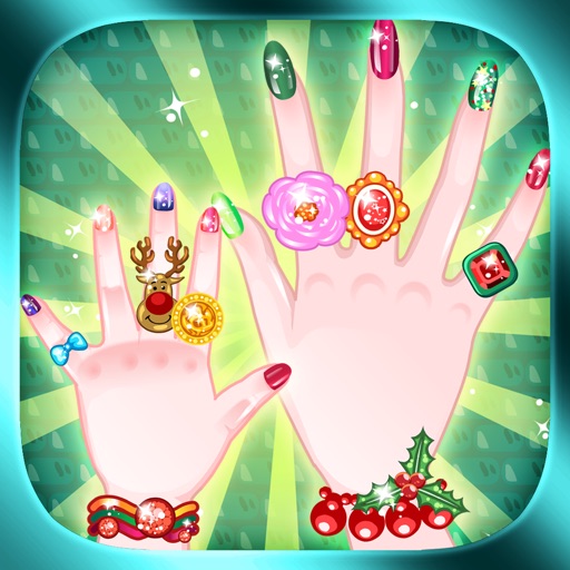 Mother Daughter Holiday Nails-Salon game for girls