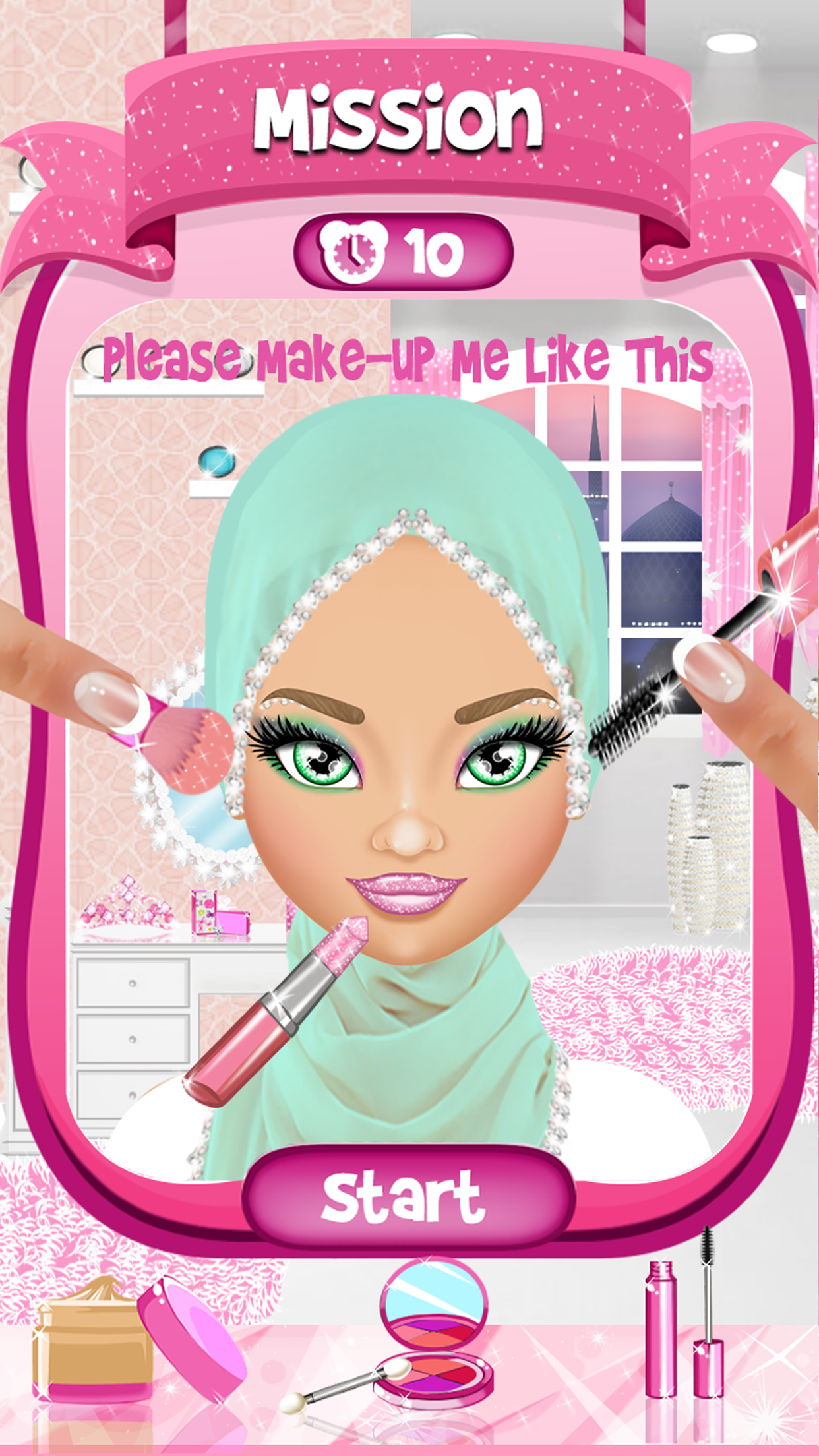 Princess Hijab Makeover Salon (Go Work, Shop etc)