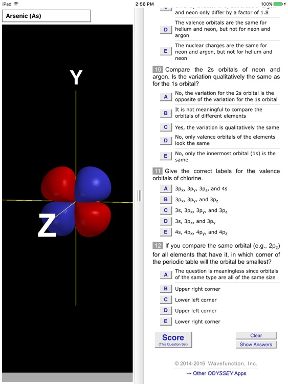 ODYSSEY Atomic Orbitals screenshot-4