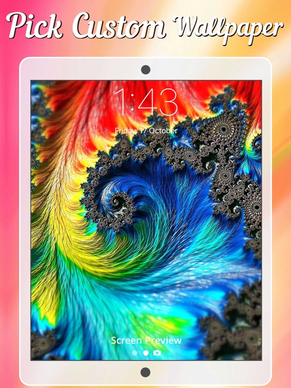 Lockscreen Wallpapers - Custom HD Wallpaper Themes iPad screenshot 3 - Shopping app