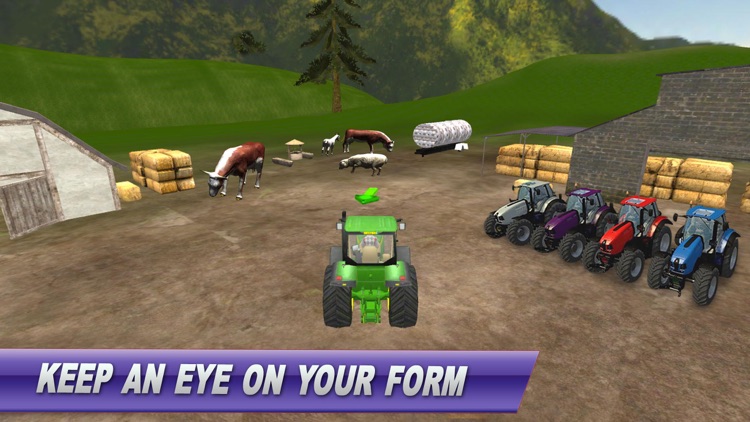 Big Rig Tractor Farming: Extreme Driving Simulator screenshot-3