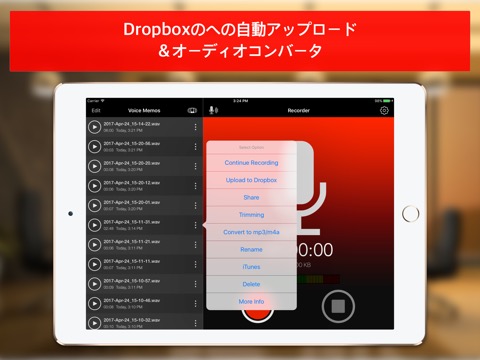 Voice Recorder & Audio Memo +のおすすめ画像4