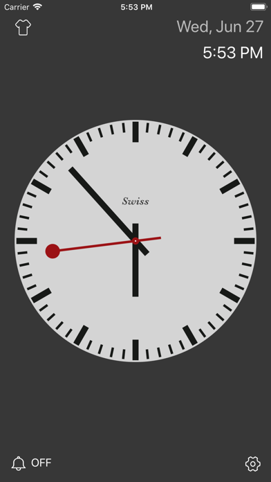 Screenshot #2 pour Desk Clock- Horloge analogique