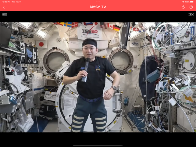 ‎Captura de pantalla 3D del rastreador en tiempo real de la ISS