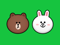 BROWN and CONY Emoji Stickers - LINE FRIENDS