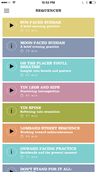 Screenshot #1 pour Onward Facing Yoga