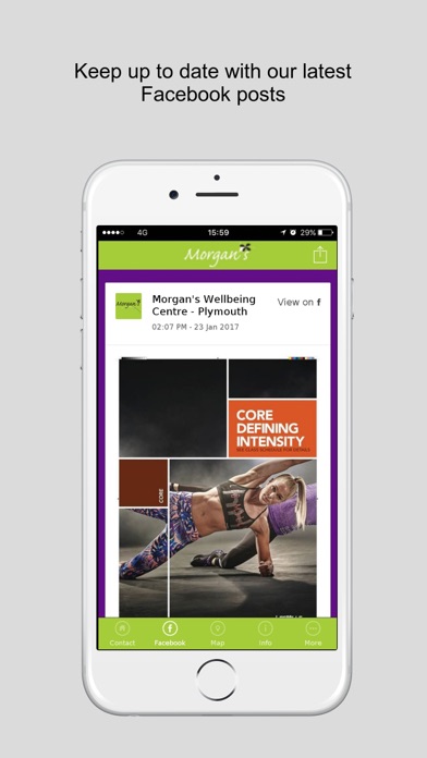 Screenshot #1 pour Morgan's Wellbeing Centre