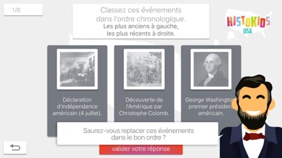 Screenshot #3 pour HistoMaster USA