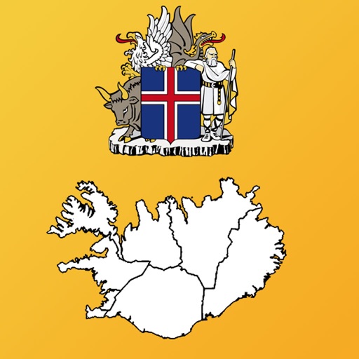 Iceland Region Maps and Capitals icon