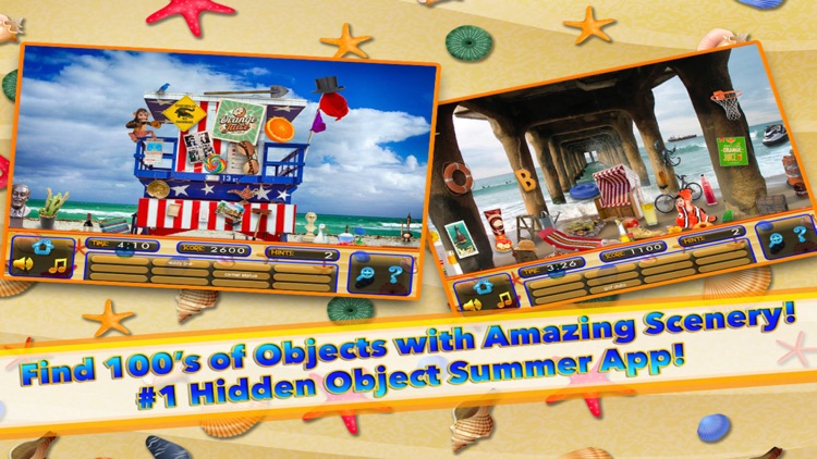 Summer Beach Vacation Objects - Hidden Object Time screenshot-4