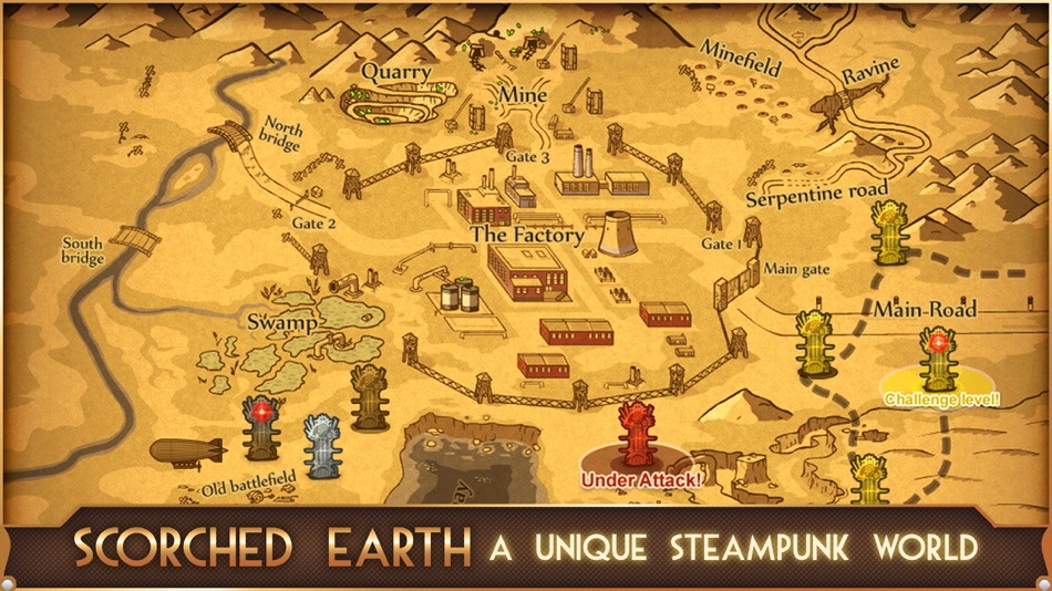 #5. Steampunk Tower (iOS) 由: DreamGate