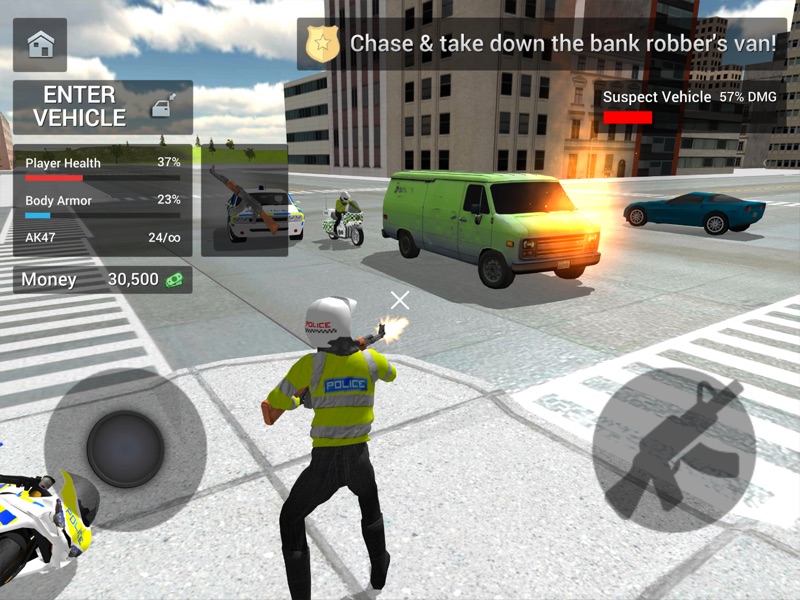 Police Car Driving: Crime City screenshot 11