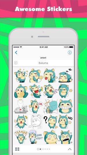 Bukuma贴纸，设计：antoni(圖1)-速報App