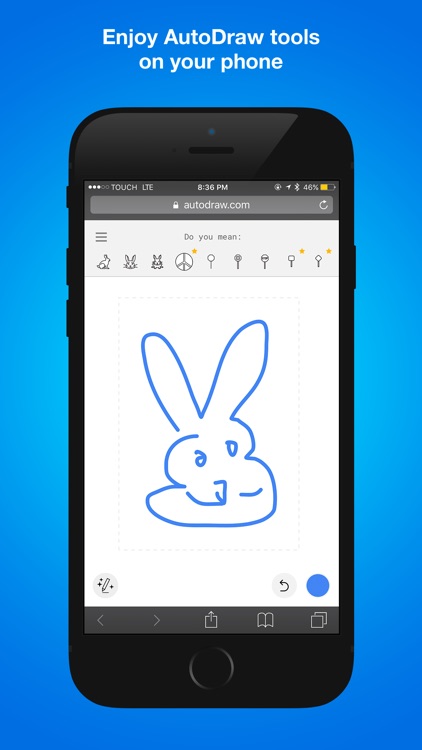 Browser for AutoDraw Recorder of drawing session