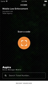 Aspira Venue Manager screenshot