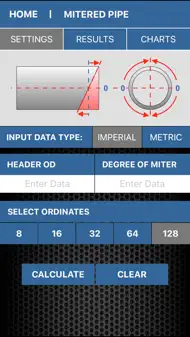 Miter Pipe Calculator iphone bilder 1