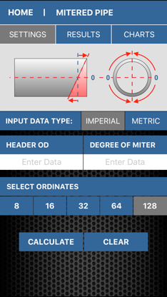 Miter Pipe Calculator screenshot 2