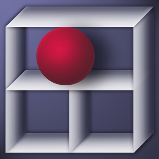 Red ball & Glass maze iOS App