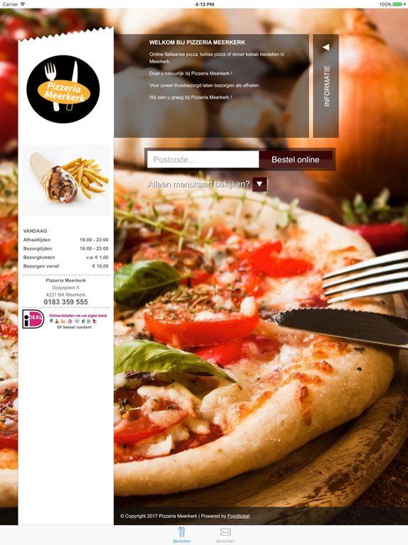 Screenshot #5 pour Pizzeria Meerkerk