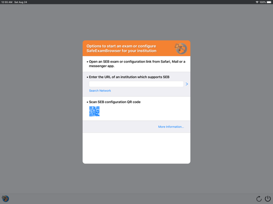 Screenshot #5 pour SafeExamBrowser