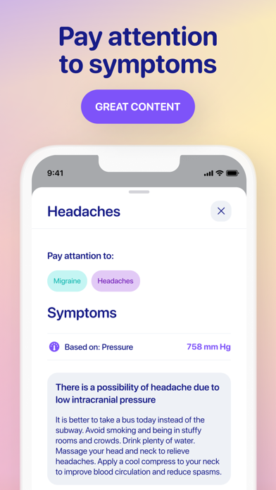 Weather & Health Live Forecast Screenshot