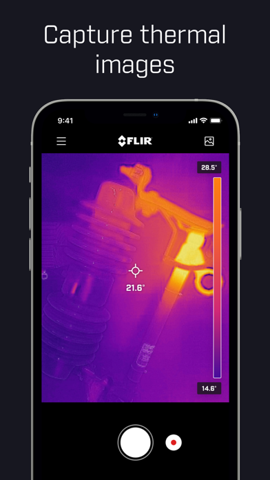 FLIR ONE Screenshot