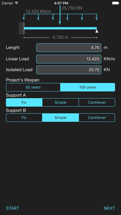 Cálculo de vigas - Hormigón Armado (CTE EHE)