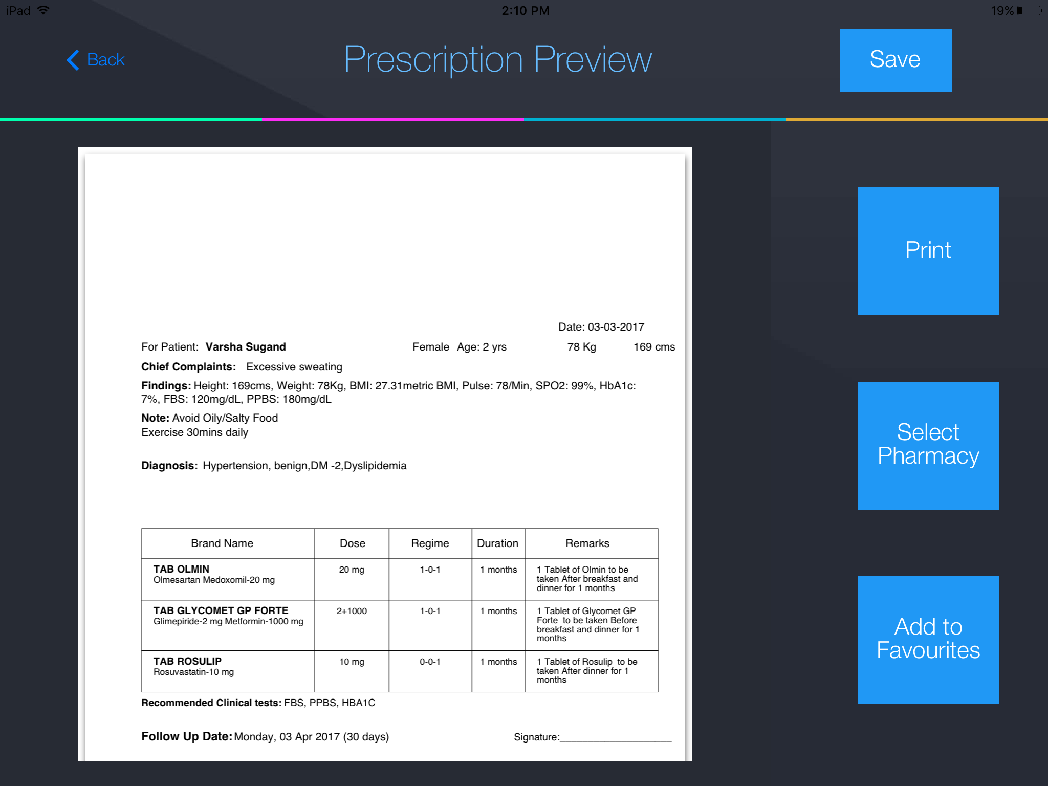 Prescrip screenshot 5