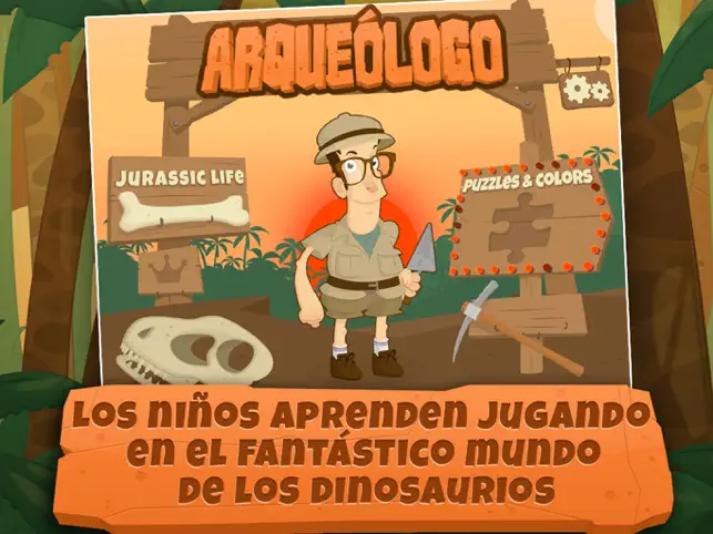 Screenshot 2 Arqueólogo Juegos Dinosaurios iphone