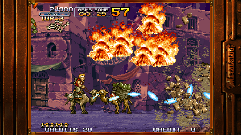#5. METAL SLUG X (iOS) 由: SNK CORPORATION