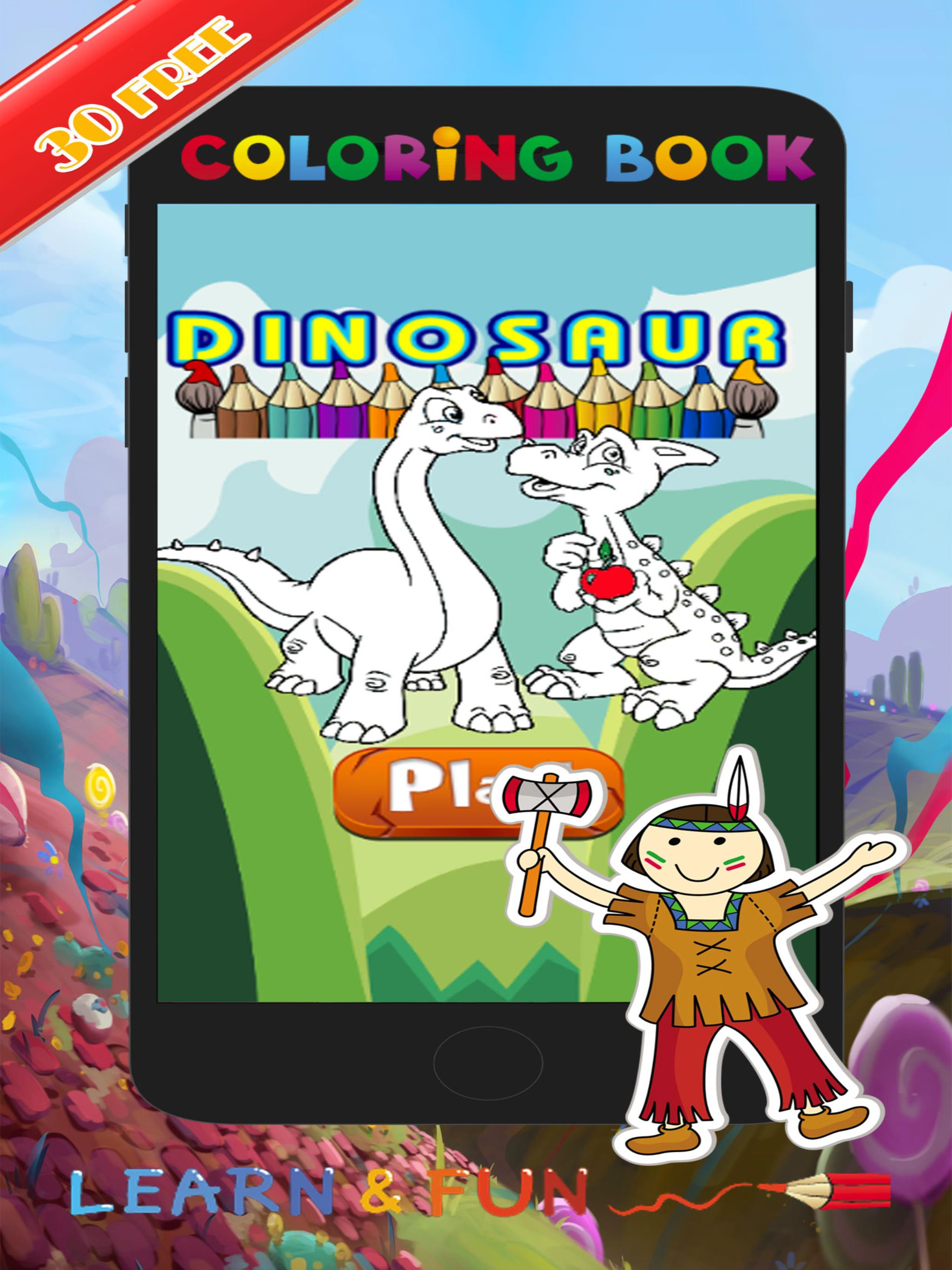 Dino Coloring Pencils:Coloring Pages For Girl&Boy screenshot 5