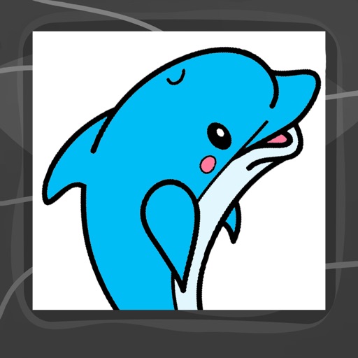 Dolphin Coloring Book icon