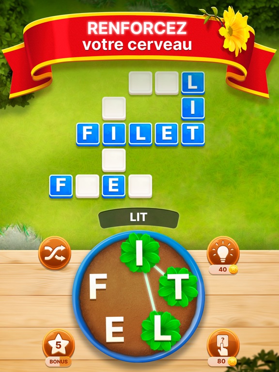 Screenshot #5 pour Jardin des Mots:Jeu de lettres