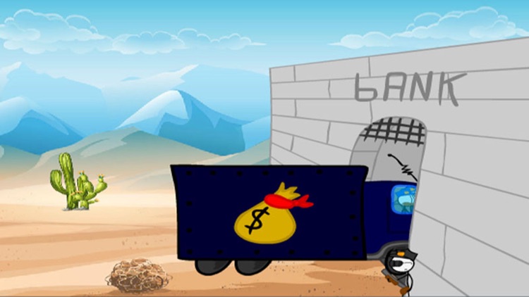 Break Into The Bank - Stickman