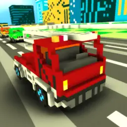 Blocky Traffic Racers app icon