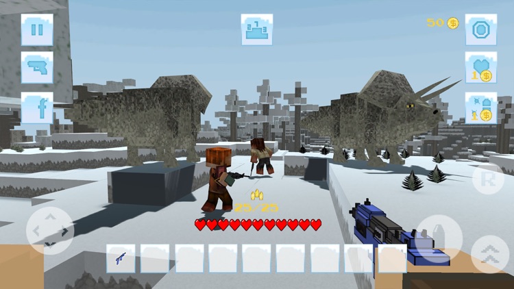 DinoSaur Ice Survival Craft screenshot-4
