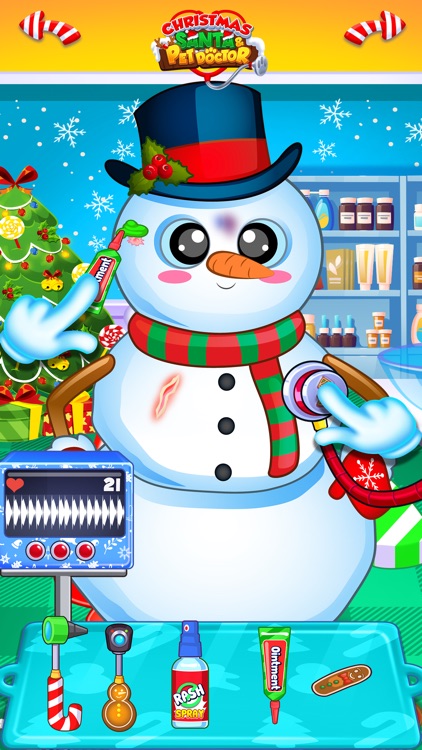 Christmas Santa Pet Doctor Vet