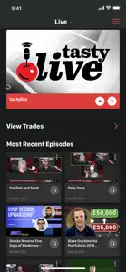 tastylive: financial network screenshot #3 for iPhone