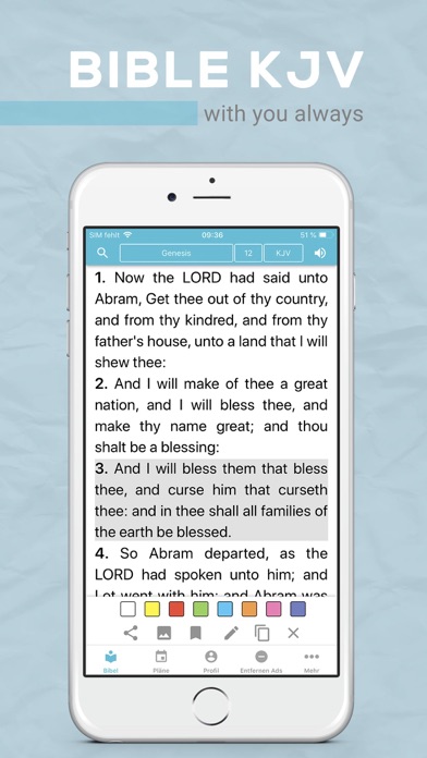 Screenshot #1 pour Bible KJV